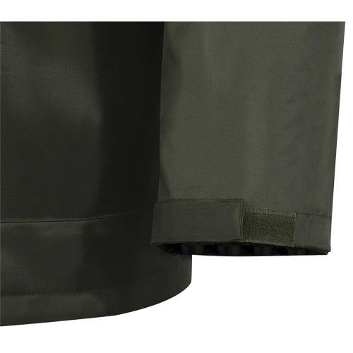 D8120J Manteau &agrave; capuchon ind&eacute;chirable Nailhead pour planteur d'arbres, Polyester/PVC, T-petit, Vert The Estey Group