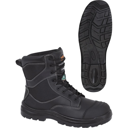 1050 Black Composite Safety Work Boots, Leather, Size 14, Impermeable The Estey Group
