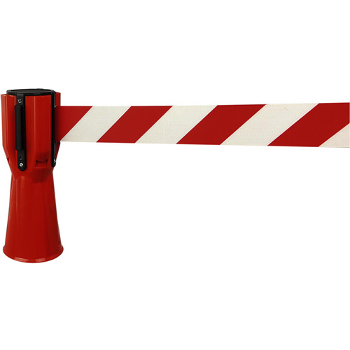 2308 Capuchon pour c&ocirc;ne de signalisation avec ruban de 10' pour barricade The Estey Group