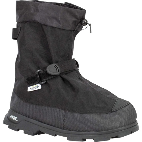 Couvre-chaussure &agrave; crampons avec talonni&egrave;re Voyager Glacier Trek, Nylon/Polyur&eacute;thane, Boucle, Convient &agrave; Hommes 5 - 6,5/Femmes 6 - 8 The Estey Group