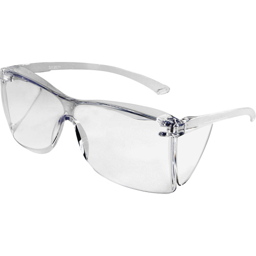 Guest-Gard OTG Safety Glasses, Clear Lens, ANSI Z87+/Meets/Exceeds CSA Z94.3 The Estey Group