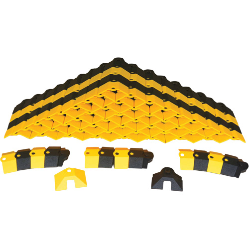 Bulk Box Ultra-Sidewinder Cable Protection System – 24 pieds, 288" x 9,8" x 1,4", 2000 lb (1 tonne) The Estey Group