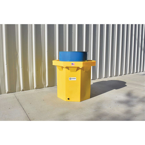 Ultra-Spill Collector &agrave; fond plat, 66 gal. US, Mobile The Estey Group
