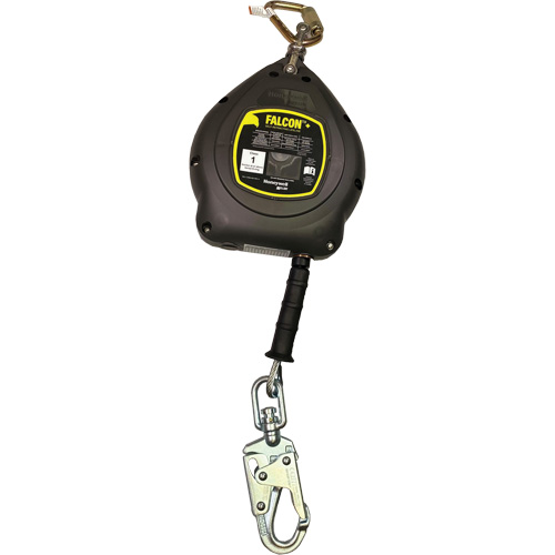 Cordage de s&eacute;curit&eacute; autor&eacute;tractable Falcon +, 30', Acier galvanis&eacute;, Pivotant The Estey Group