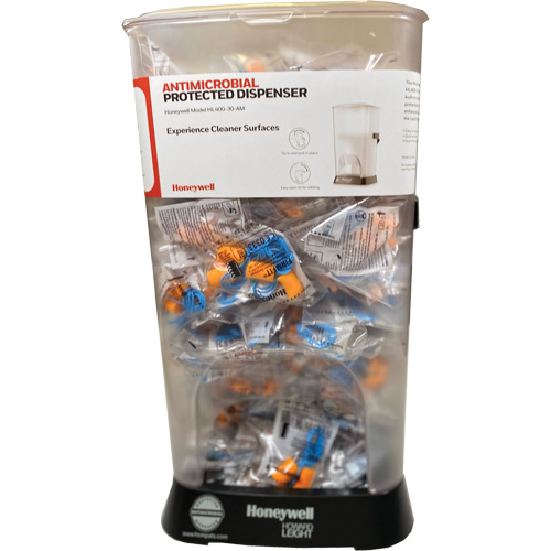 HL400 AM Corded Earplug Dispenser with FF-30 Earplugs Canister The Estey Group