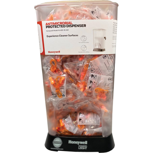 Distributeur de bouchons doreille filaires HL400 AM avec boîte de bouchons doreille TFP-30 The Estey Group