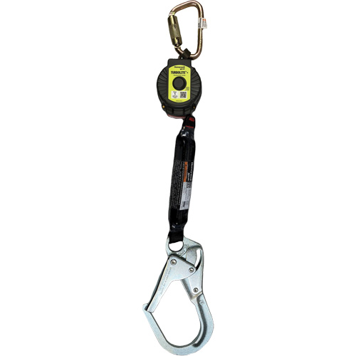 Limiteur de chute personnel TurboLite+ Miller, 6', Sangles, Stationnaire The Estey Group