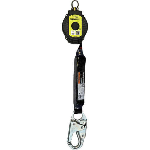Limiteur de chute personnel TurboLite+ Miller, 11', Sangles, Stationnaire The Estey Group