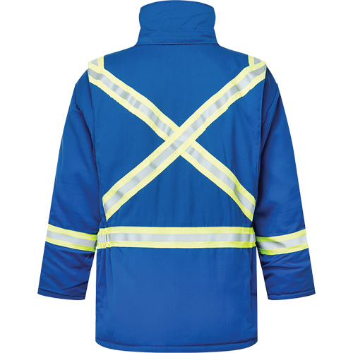 Parka isol&eacute;, antistatique et ignifuge  6,5 oz Westex DH, 2T-Grand, Bleu royal The Estey Group