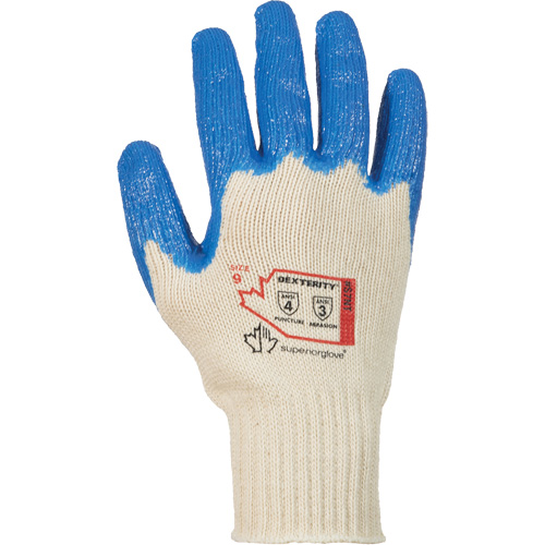 Gants r&eacute;sistants &agrave; la perforation pour usage g&eacute;n&eacute;ral, 6/T-petit, R&ecirc;vetement Nitrile, Calibre 7, Enveloppe en Nylon/Coton The Estey Group
