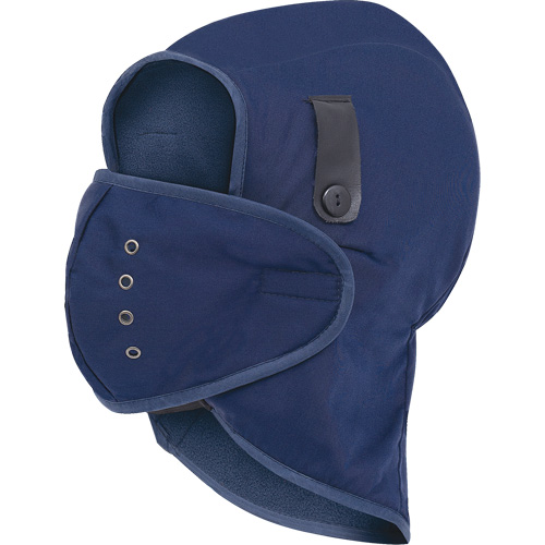566N Hardhat Liner, Fleece Lining, One Size, Navy Blue The Estey Group