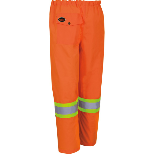 5586 450D Waterproof Safety Pants, Polyester/Polyurethane, 4X-Large, High Visibility Lime-Yellow The Estey Group