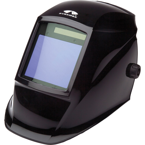 Leadhead&reg; Auto Darkening Welding Helmet, 3.8" L x 3.4" W View Area, 9 - 13 Shade Range, Black The Estey Group