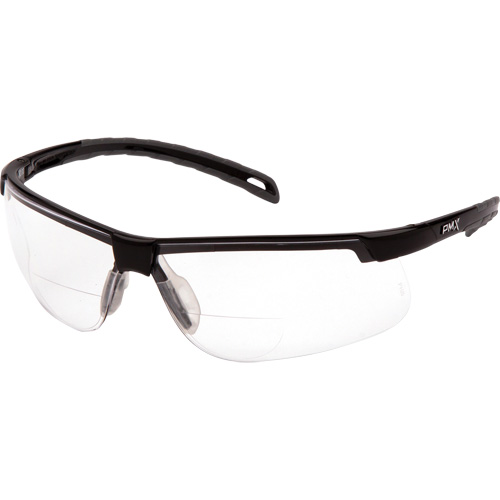 H2MAX Reader Lens with Black Frame, Anti-Fog, Clear, 2.0 Diopter The Estey Group