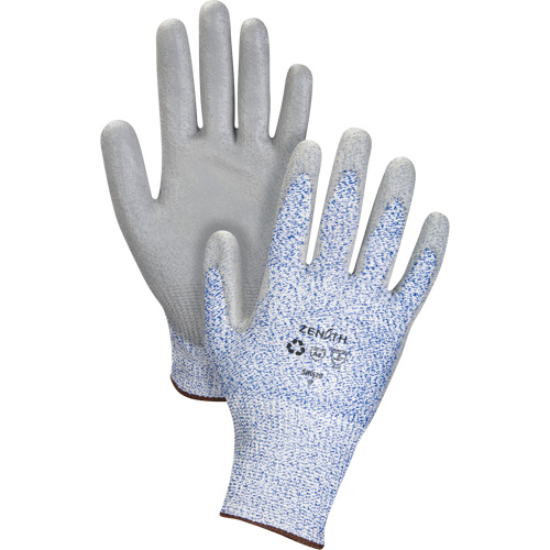 Gants &eacute;lastiques &eacute;cologiques r&eacute;sistants &agrave; la coupe, Taille 9, Calibre 13, Rev&ecirc;tement Polyur&eacute;thane, Enveloppe en PEHP/rPET, ASTM ANSI niveau A2 The Estey Group