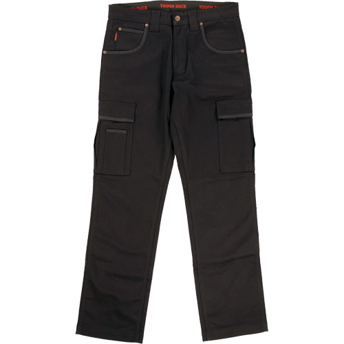 WP100 Work Pants, Cotton/Spandex, Black, Size 2, 30 Inseam The Estey Group