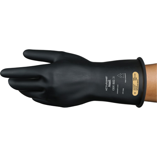 Ultra-Lightweight Electrical Insulating Gloves, ASTM Class 00, Size 7, 11" L The Estey Group