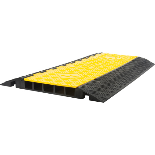 Protecteur de c&acirc;bles en polyur&eacute;thane, 5 canaux, 35,43" lo x 19,69" la x 2" h The Estey Group