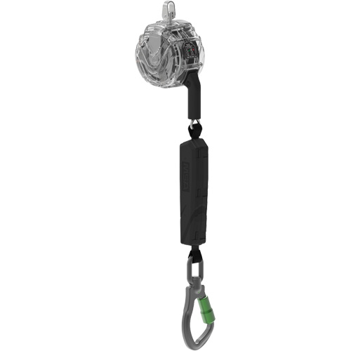 V-TEC ALTAKS Personal Fall Limiter-Cable, 10', Galvanized Steel, Swivel The Estey Group