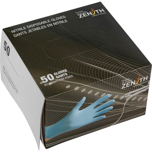 Emballages de gants jetables pour machine distributrice, Petit, Nitrile, 4,5 mils, Sans poudre, Bleu, Classe 2 The Estey Group