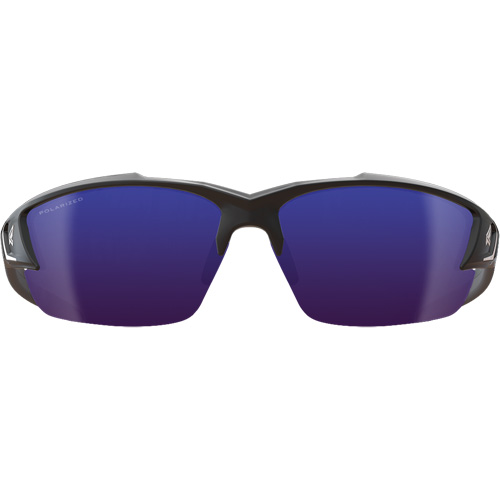 Khor G2 Safety Glasses, Blue Mirror Lens, Anti-Scratch/Polarized, ANSI Z87+/MCEPS GL-PD 10-12/Meets/Exceeds CSA Z94.3 The Estey Group