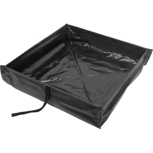 Berme de confinement des d&eacute;versements repliable &agrave; rouler, Capacit&eacute; 15 gal. US, 2' la x 2' lo x 6" h The Estey Group