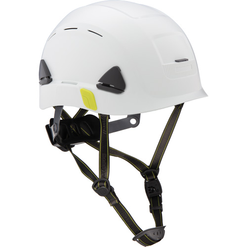 Casque de s&eacute;curit&eacute; d'escalade Fibre Metal, R&eacute;pond aux normes CSA type 2, Suspension Rochet, Ventil&eacute; The Estey Group