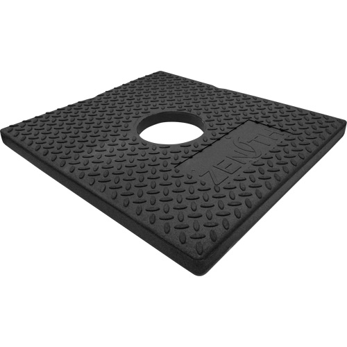 Rubber Delineator Post Base, 10 lbs. The Estey Group
