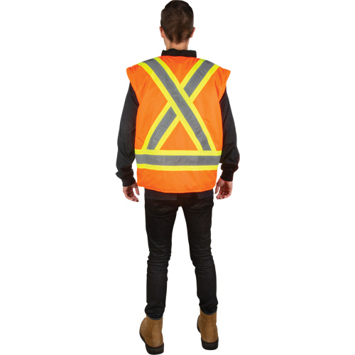 Waterproof 7-in-1 Winter Parka, High Visibility Orange, Medium The Estey Group