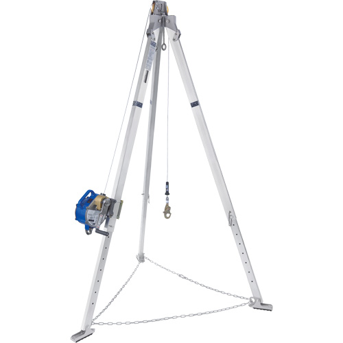 Confined Space Aluminum Tripod with 3-Way SRL 8301098 The Estey Group