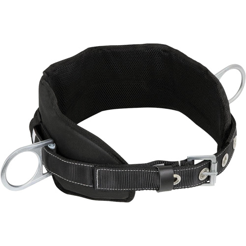WB-6020-L Dispositif de retenue de s&eacute;curit&eacute; avec ceinture &agrave; deux anneaux en D et support lombaire rembourr&eacute; - Grand The Estey Group
