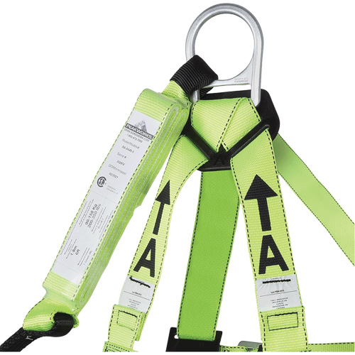FBH-10000A5440-4 Harnais & longe classe A de 4' avec capacit&eacute; de 220 lb, Combinaison harnais/longe The Estey Group