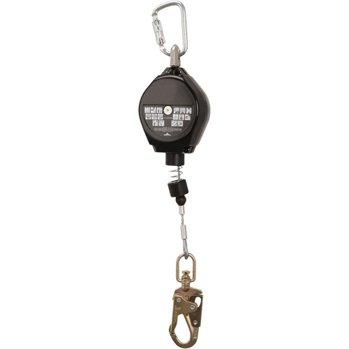 SRL-73302-20LE Self-Retracting Lifeline, 20', Galvanized Steel, Swivel The Estey Group