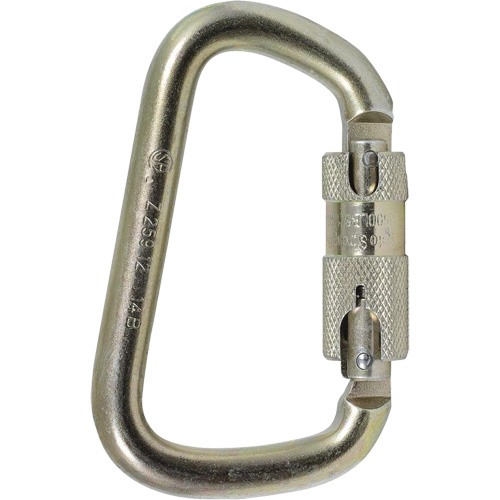 CP-03015-1 Mousqueton zingu&eacute; avec ouverte de portique de 1", Acier The Estey Group