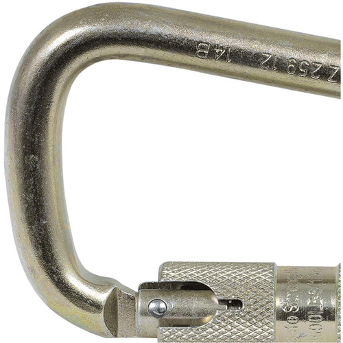 CP-03015-1 Mousqueton zingu&eacute; avec ouverte de portique de 1", Acier The Estey Group