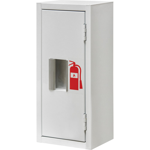 Armoire int&eacute;rieur pour extincteur, 8" la x 18" h x 6" p The Estey Group