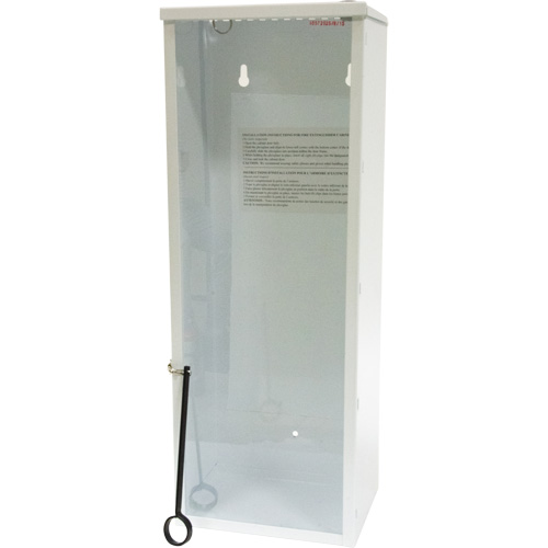 Light-Duty Fire Extinguisher Cabinet, 8" W x 22" H x 6" D The Estey Group