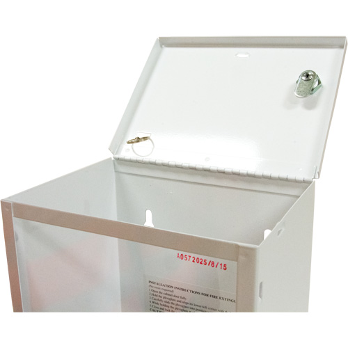Light-Duty Fire Extinguisher Cabinet, 8" W x 22" H x 6" D The Estey Group