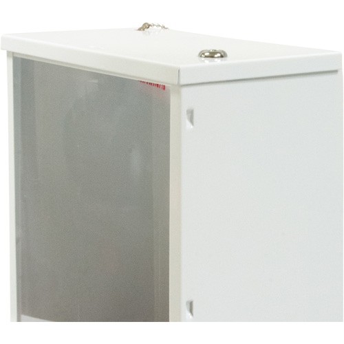 Armoire d'usage l&eacute;ger pour extincteur, 10" la x 24" h x 6" p The Estey Group