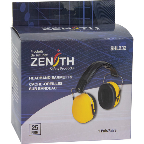 Passive Ear Muffs, Headband, 25 NRR dB The Estey Group