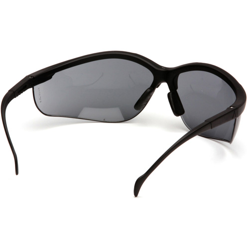 Venture II&reg; Half-Frame Safety Glasses, Grey Lens, Anti-Fog/Anti-Scratch/Anti-Static, ANSI Z87+/Meets/Exceeds CSA Z94.3 The Estey Group