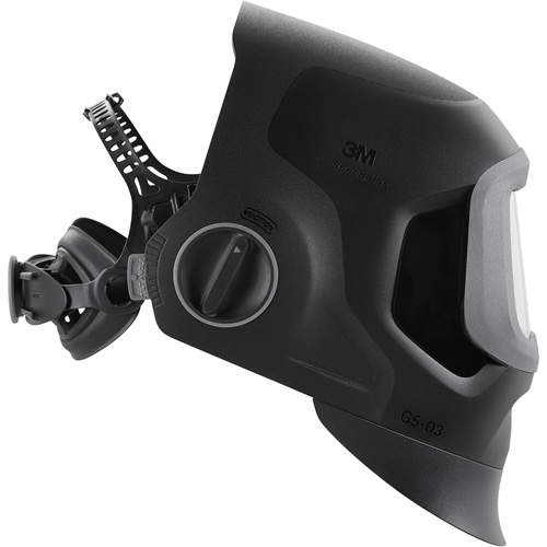 Speedglas G5-03 Pro Black Fixed Front Welding Helmet, 2.8" L x 4.3" W View Area, 2.5/5/8-13 Shade Range, Black The Estey Group