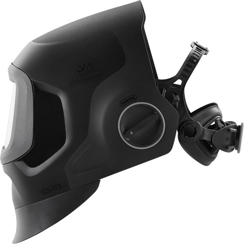 Speedglas G5-03 Pro Black Fixed Front Welding Helmet, 2.8" L x 4.3" W View Area, 2.5/5/8-13 Shade Range, Black The Estey Group