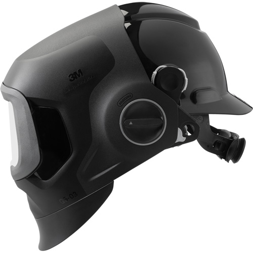 Casque & masque de soudage noir &agrave; devant fixe Speedglas G5-03 Pro The Estey Group