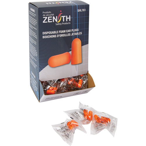 Foam Earplugs, Pair - Polybag The Estey Group