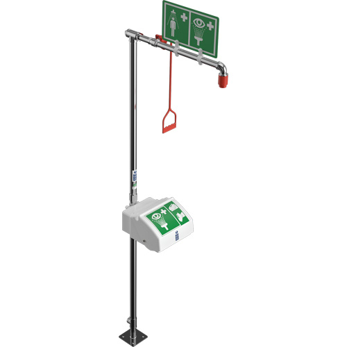 Combination Shower with Closed ABS Bowl & Bottom Inlet, Pedestal The Estey Group