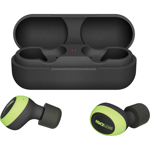 Safety Green Free 2.0 Wireless Bluetooth Earbuds The Estey Group