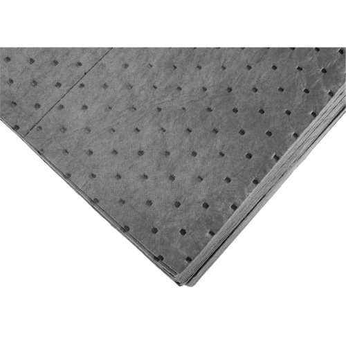 Bonded Sorbent Pads, Universal, 15" x 19", 8 gal. Absorbancy The Estey Group