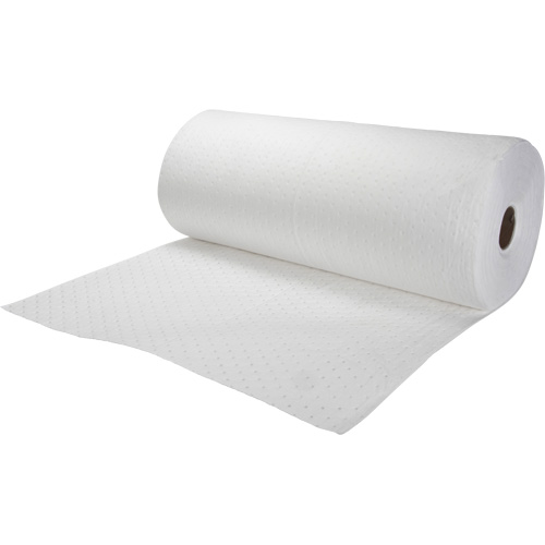 Rouleaux absorbants li&eacute;es, Poids moyen, 150' lo x 30" la, Absorption 20 gal. The Estey Group