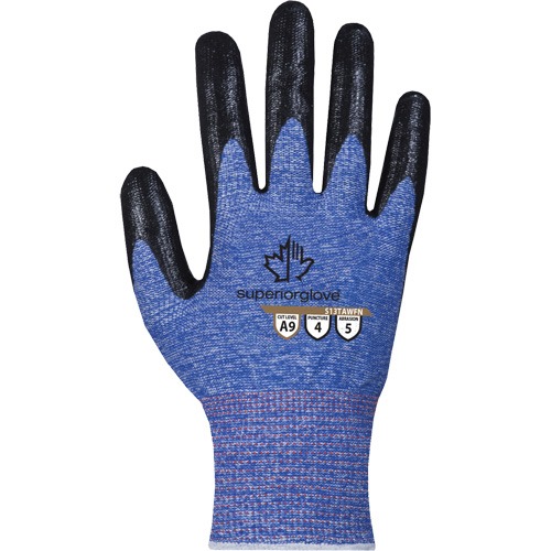 Gant extr&ecirc;mement r&eacute;sistant aux coupures, Taille 7, Calibre 13, Rev&ecirc;tement Mousse de nitrile, Enveloppe en TenActiv, ASTM ANSI niveau A9 The Estey Group